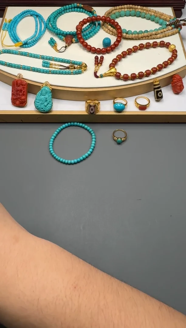 未镶嵌配饰南红玛瑙喜**～11111