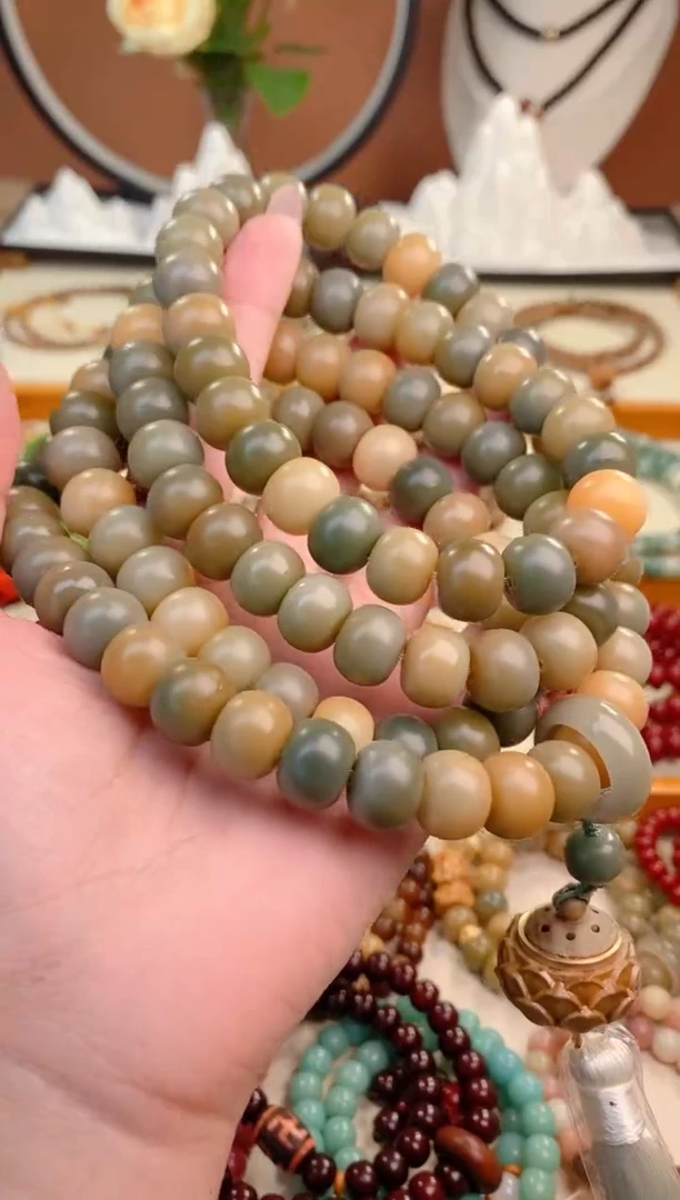 【闪购商品】菩提根/象牙果手串青芒108颗+3香