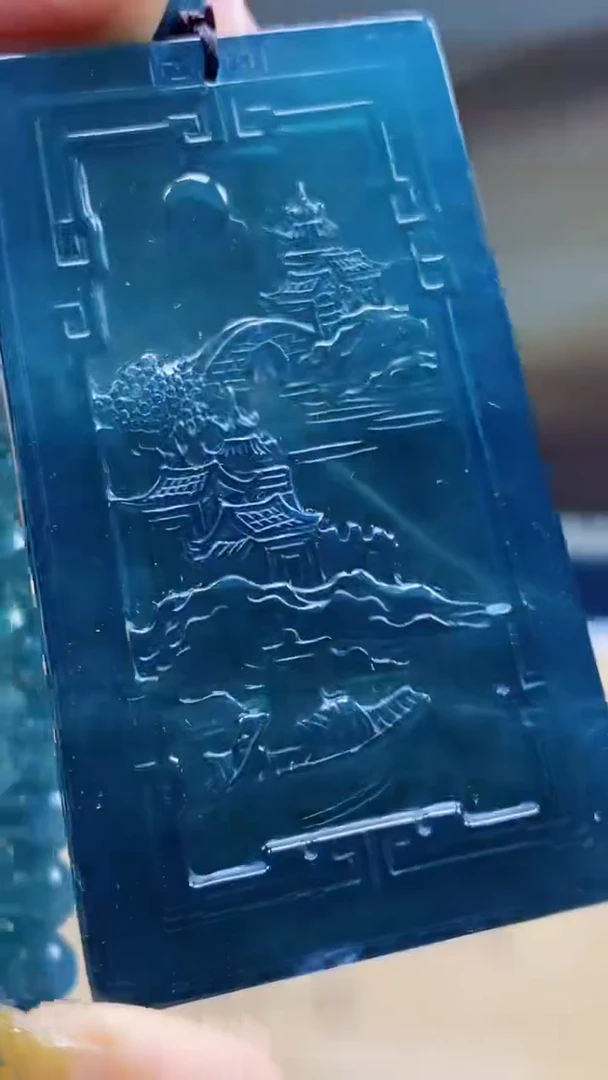 翡翠未镶嵌颈饰********164