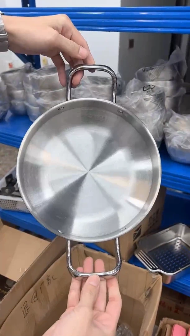 【闪购商品】不锈钢干锅