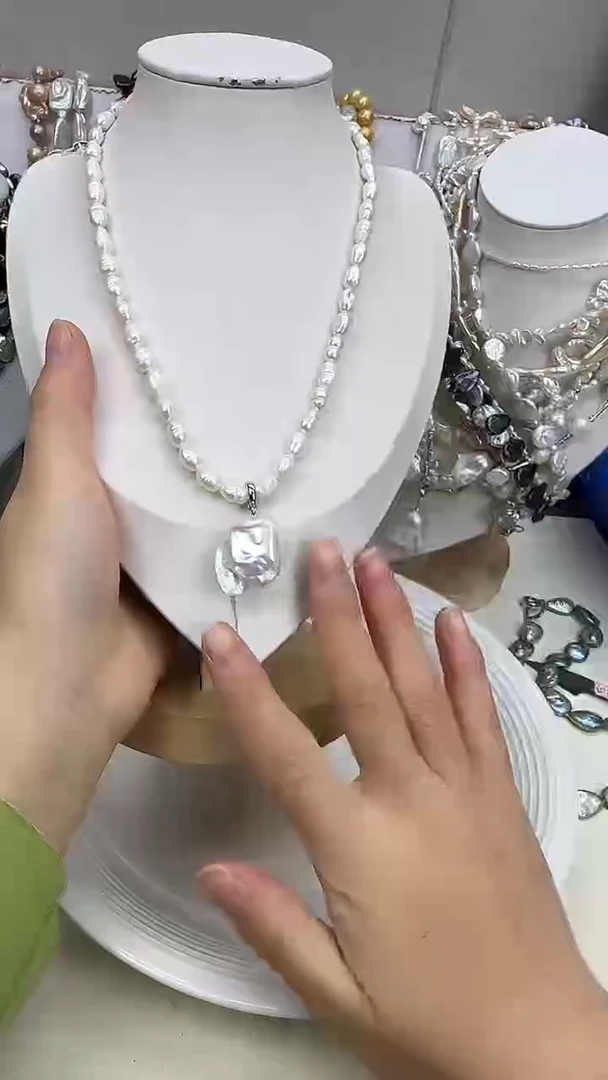 颈饰未镶嵌淡水珍珠1