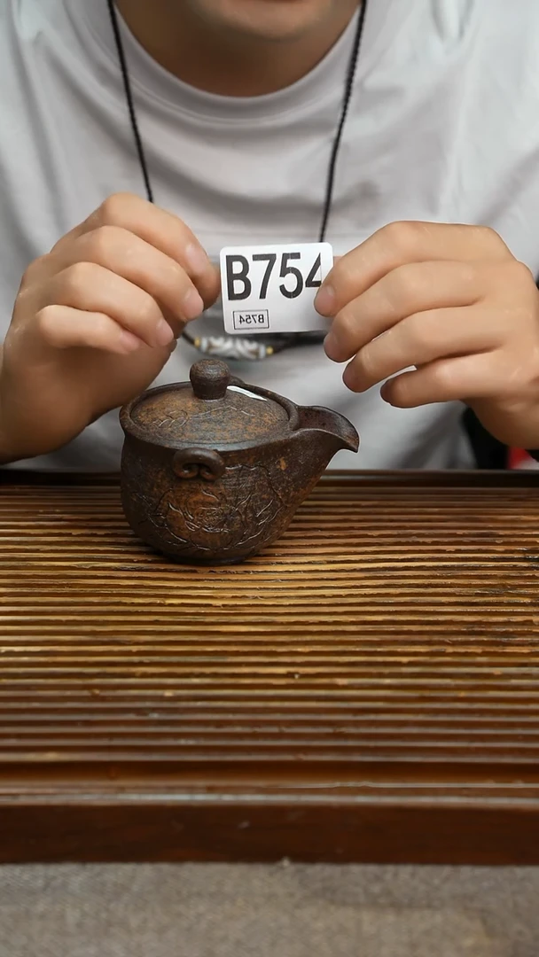 万古烧粗陶手工茶具