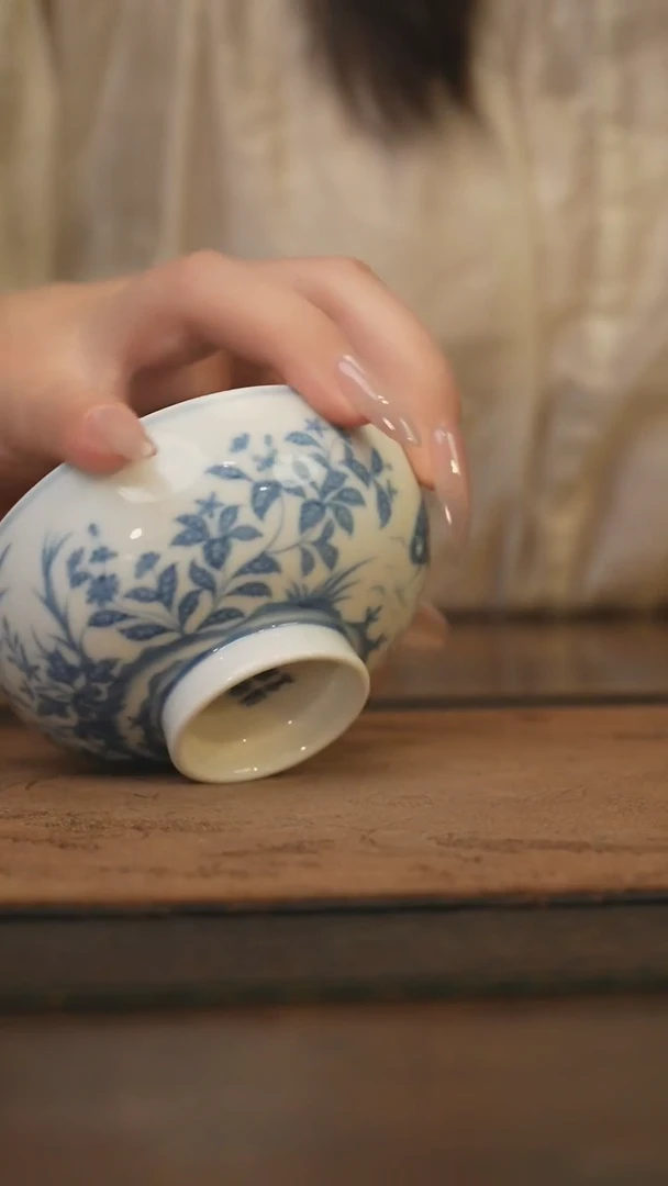 瓷片柴窑青花破价福利