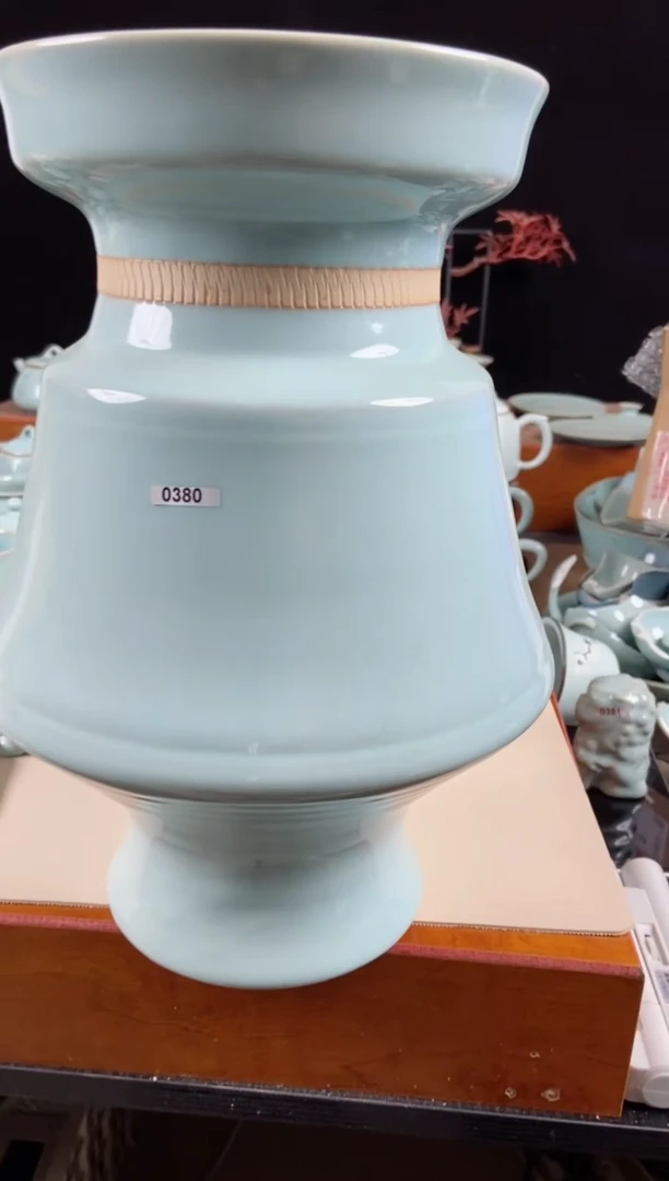 【闪购商品】其他380号天青大摆件杨聚斌