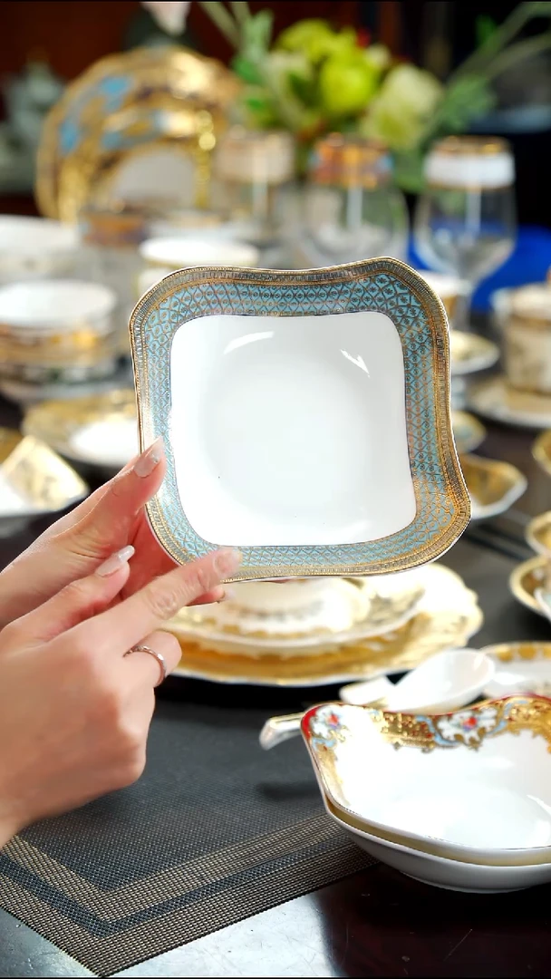 瓷片6英寸沙拉碗2个