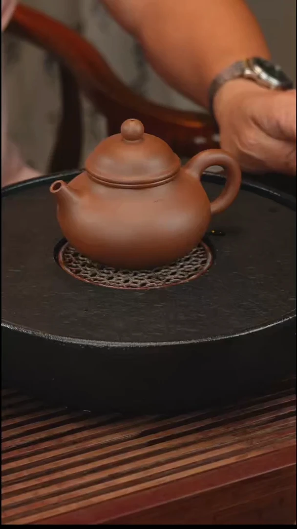茶壶紫砂陈运财 一厂老料