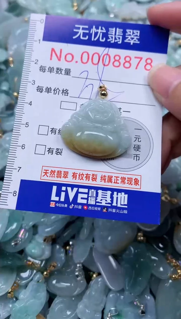 颈饰未镶嵌翡翠8878