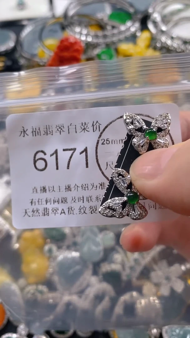 翡翠未镶嵌吊坠(不含链)6171