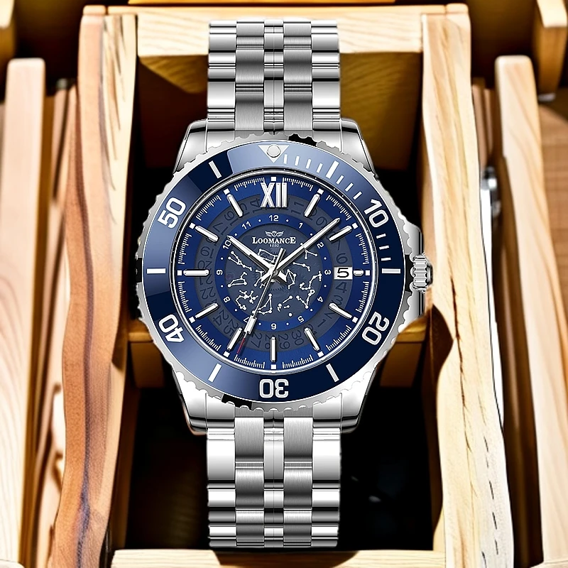 【国检直发】Loomance马里亚纳系列/全新未拆封/机械手表E226