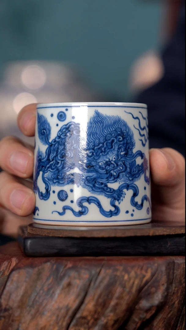 青成弘器高宏涛狮子威士忌杯