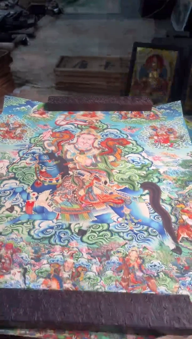 卷轴画卷轴画奥奥的唐卡