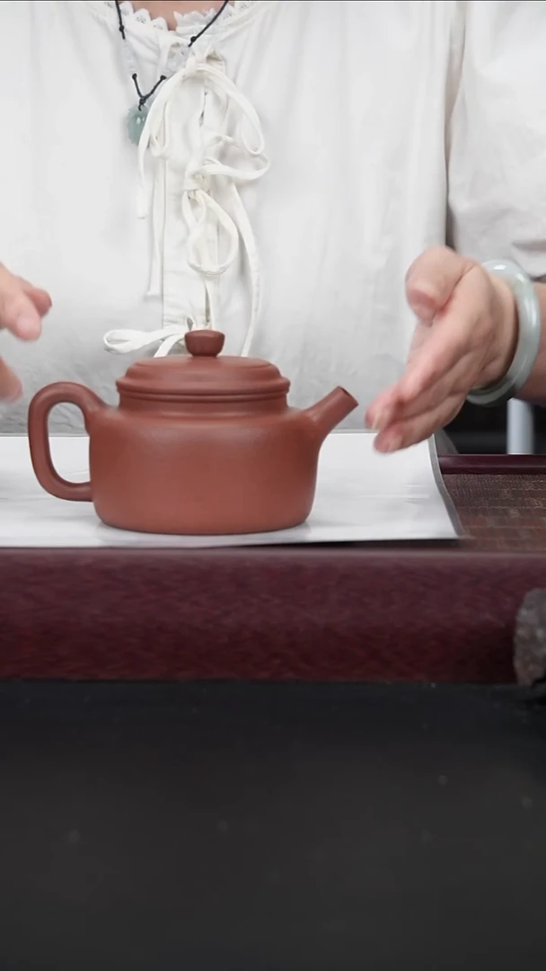茶壶紫砂xt朱泥德钟260cc
