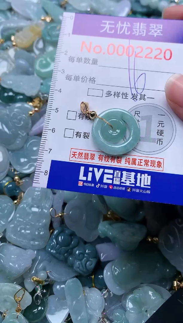 颈饰未镶嵌翡翠2220