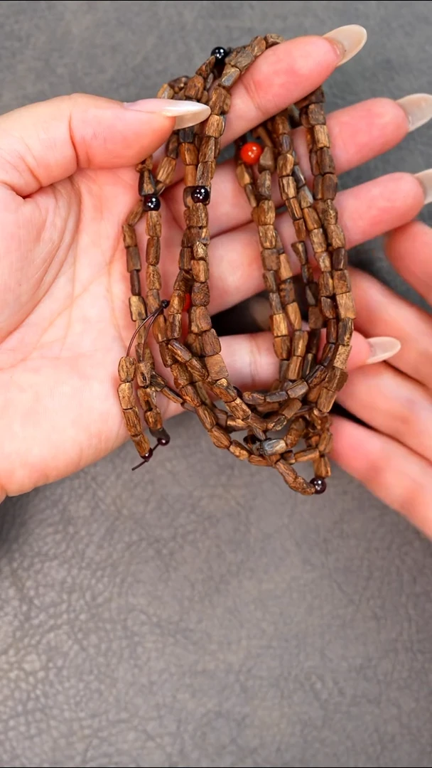 沉香手串43号都彭沉水多样性发一条