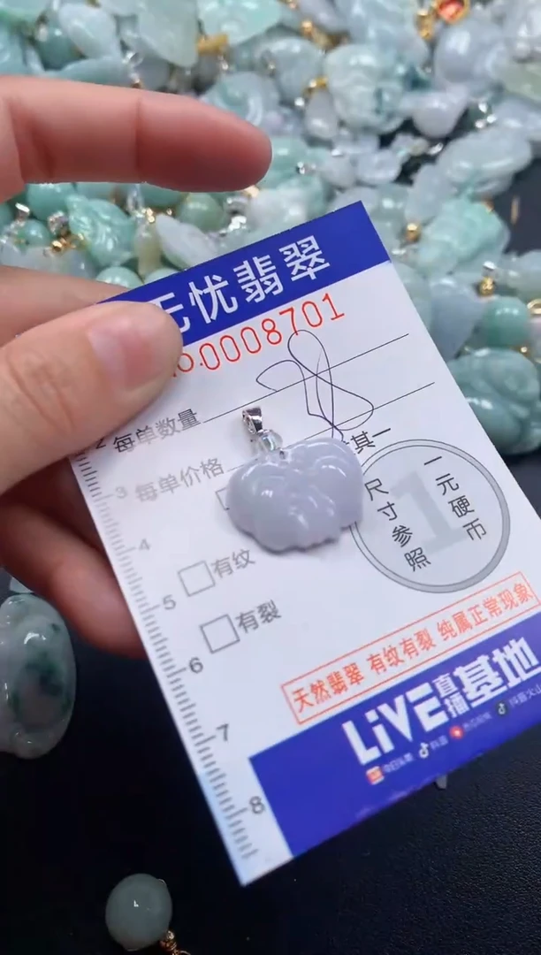 颈饰未镶嵌翡翠8701