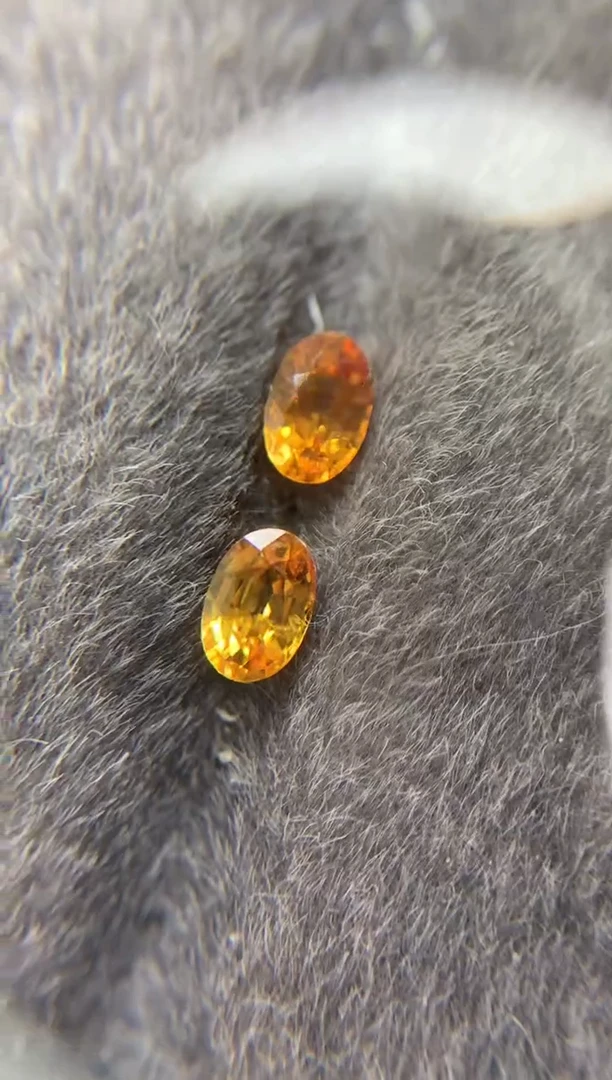 【闪购商品】蓝宝石裸石未镶嵌13-1 黄蓝宝裸石