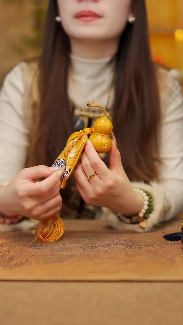 【闪购商品】88宴禾堂天然漆艺小葫芦--58