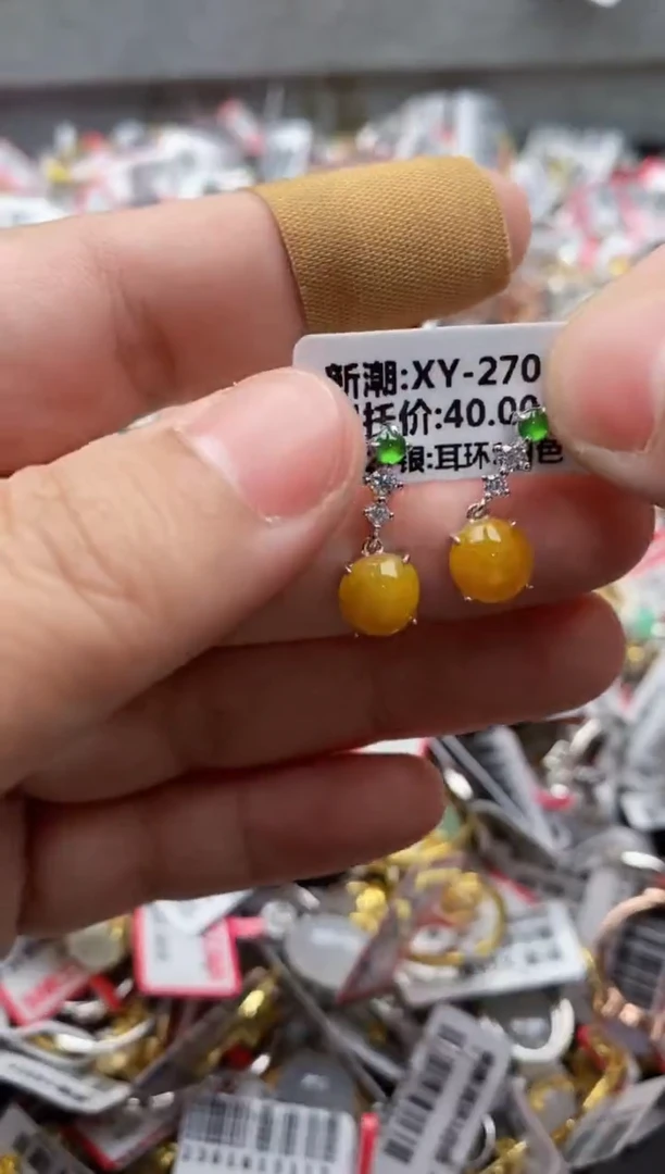 【闪购商品】翡翠戒指银S925镶嵌44444---2
