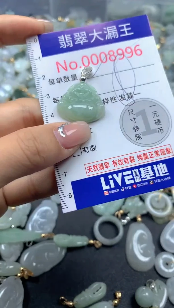 颈饰未镶嵌翡翠8996