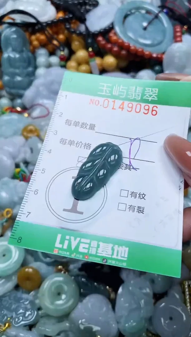 翡翠未镶嵌颈饰闪购0149096多样性发其一
