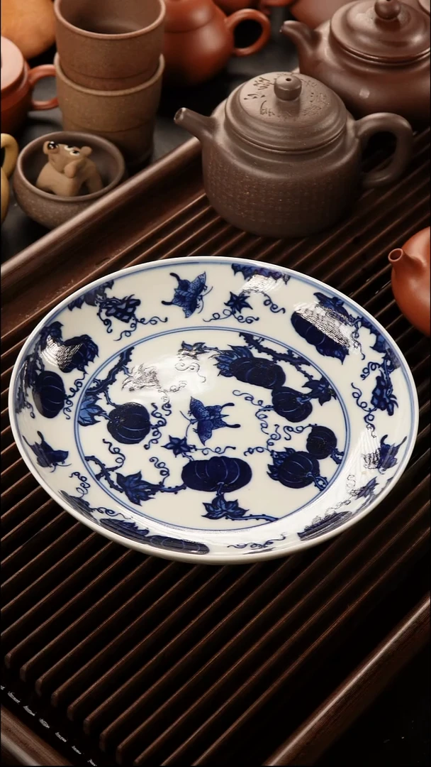 茶壶紫砂瓷器赏盘