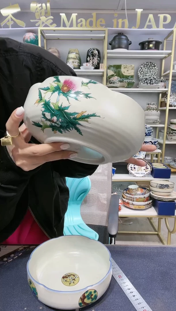 【闪购商品】碗九谷烧19钵一只装22