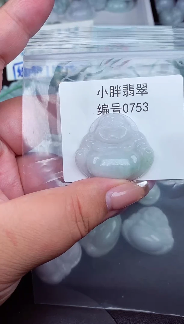 翡翠未镶嵌颈饰缅甸天然A货翡翠0753