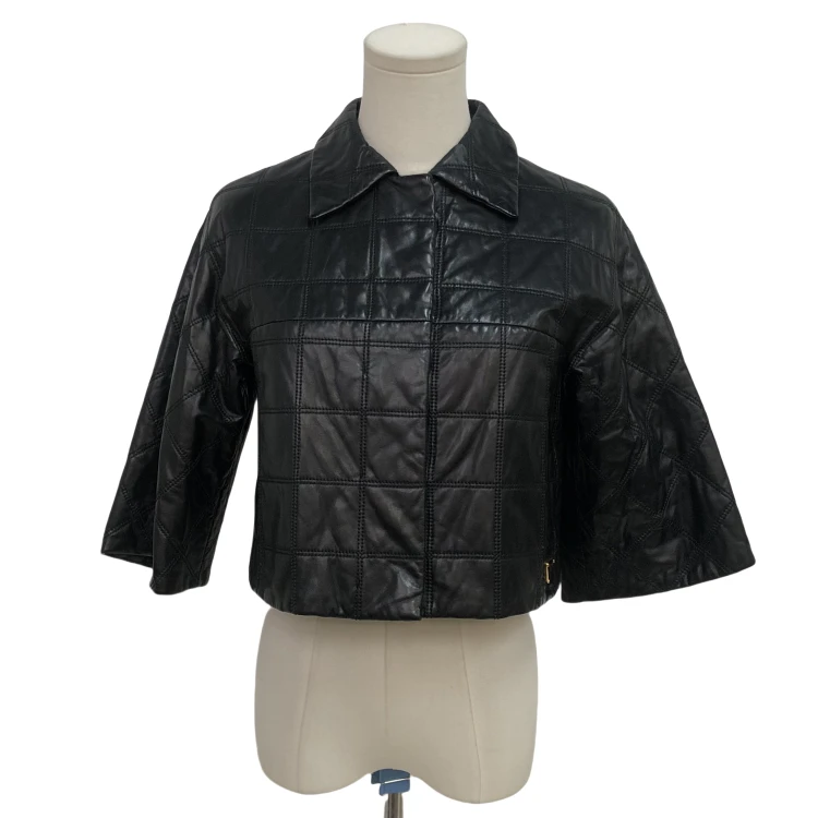 普拉达/外套/95新/羊羔皮（革）/[251209ZY]