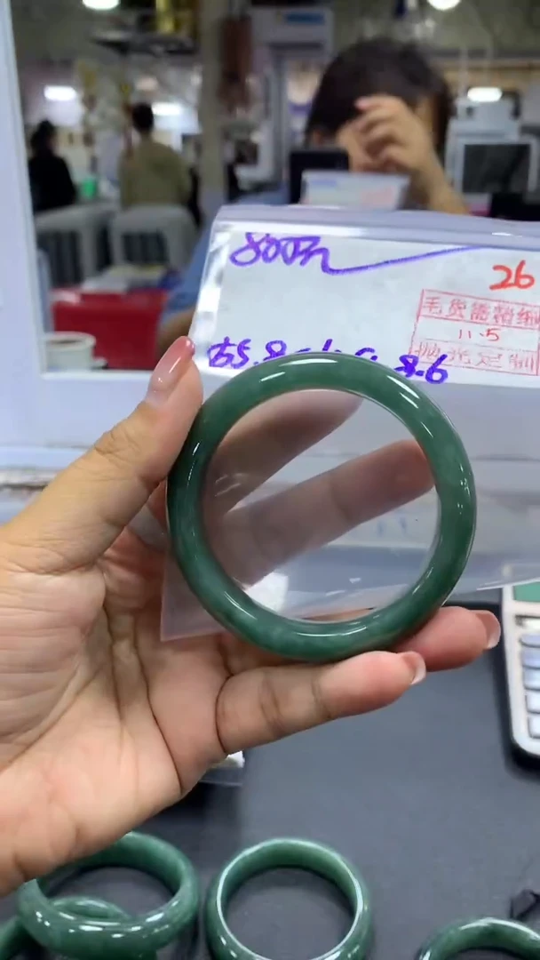未镶嵌定制翡翠毛货需精细抛光+拍一发一+26