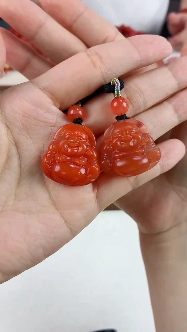 未镶嵌佛公吊坠南红玛瑙（多样式发其一）