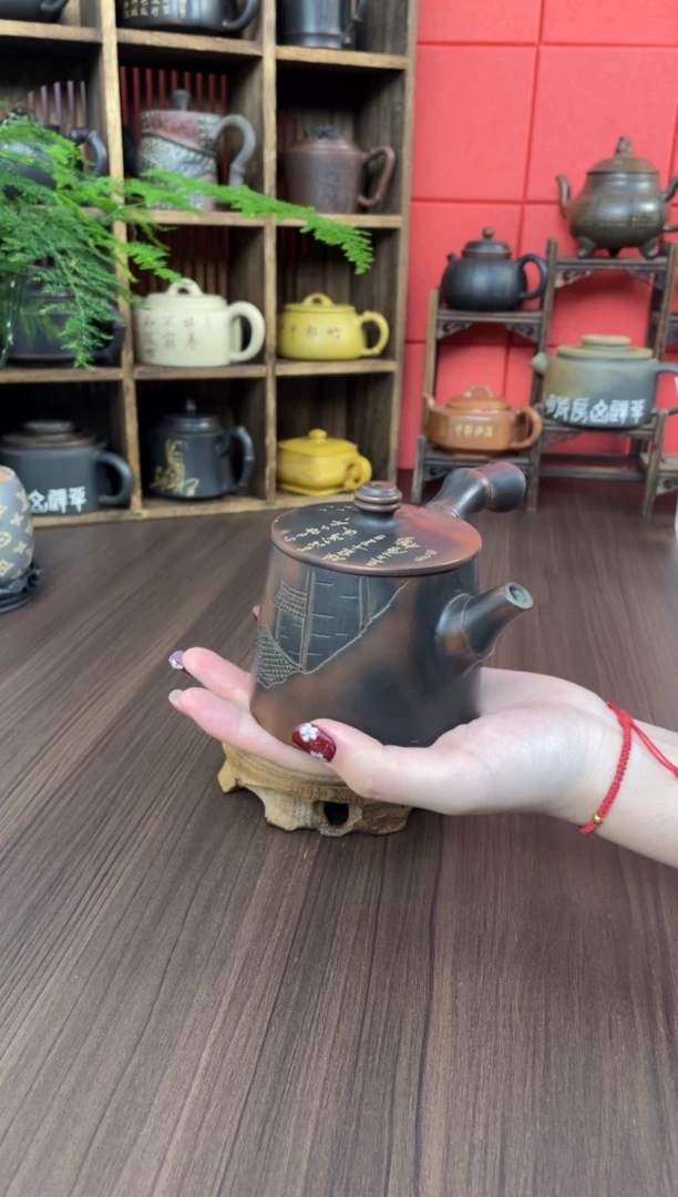 钦州坭兴陶手工壶（张）