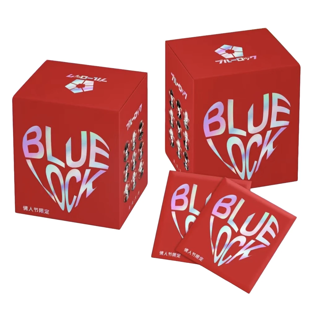 【拆包】漫由-《蓝色监狱》情人节酒红拉丝同人吧唧盲盒