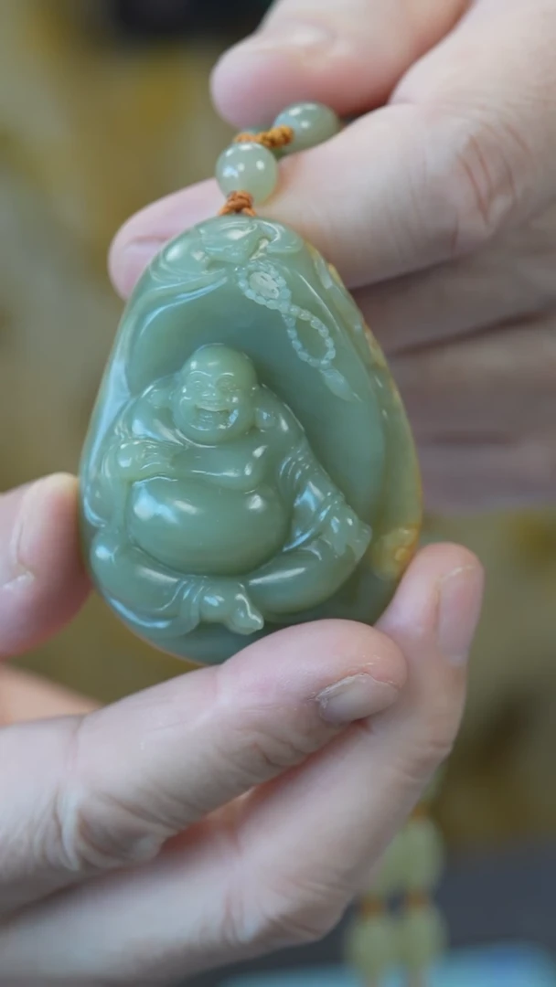 【闪购商品】和田玉吊坠未镶嵌佛公