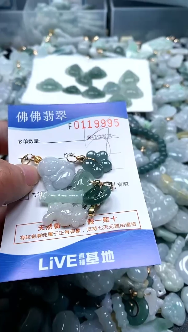 【闪购商品】翡翠颈饰未镶嵌闪购商品0119995