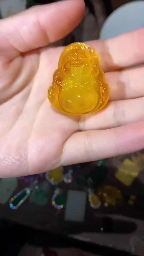 未镶嵌颈饰蜜蜡永玉阁精品专属摆件