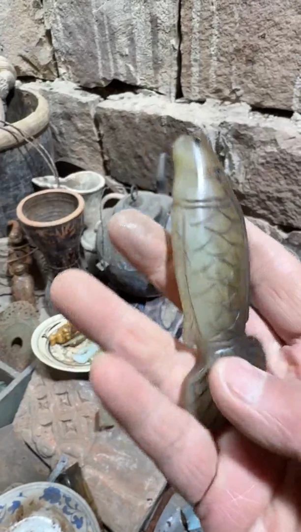 未镶嵌岫岩河磨玉（透闪石质玉）挂件玉器555555