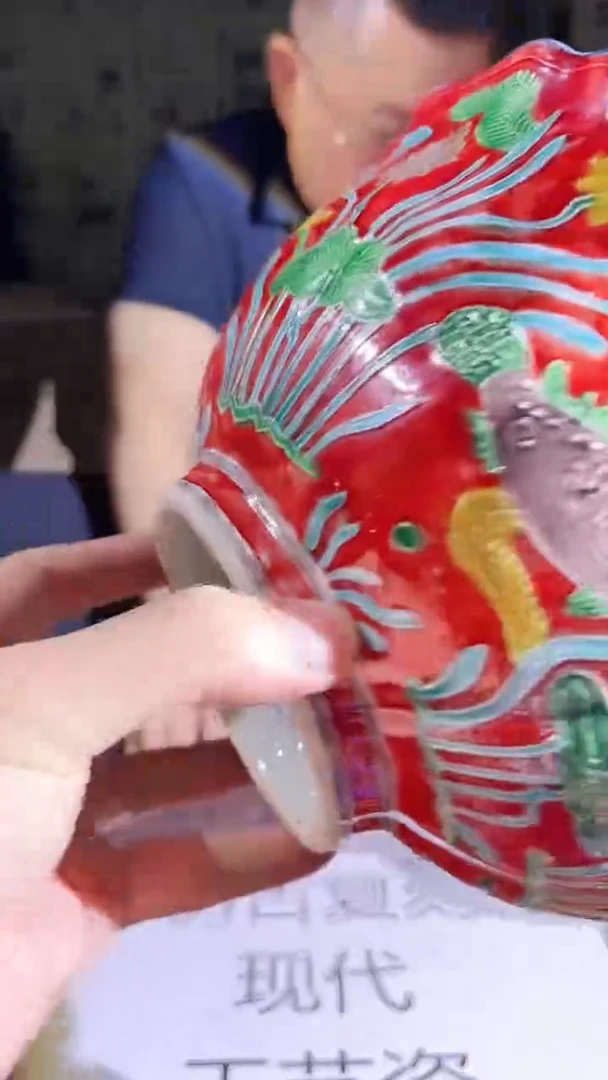 摆件景德镇陶瓷流水111