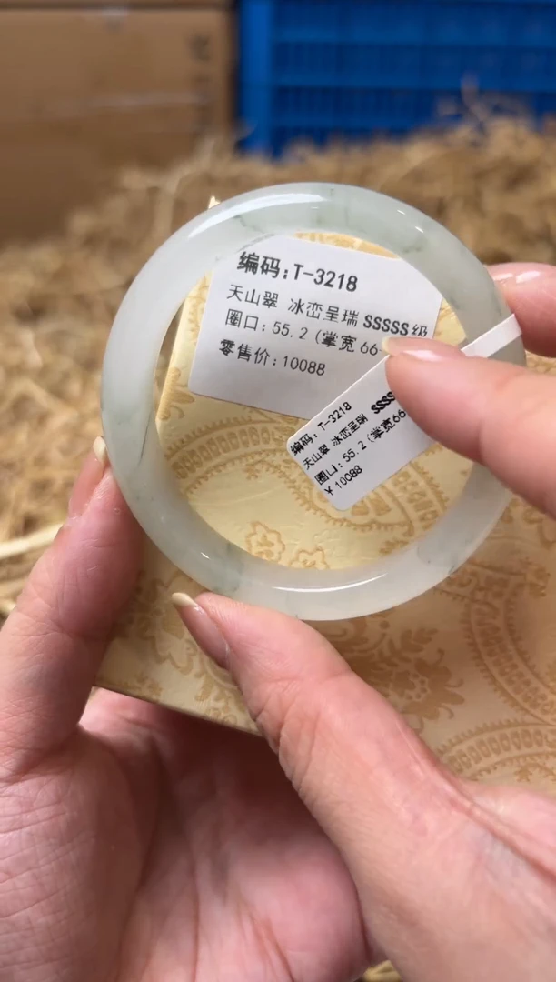 未镶嵌手镯石英质玉T-3218