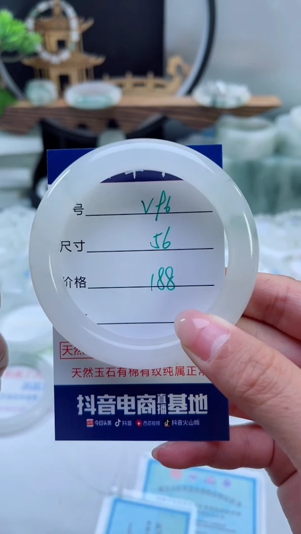 未镶嵌首饰石英质玉（天山翠）96