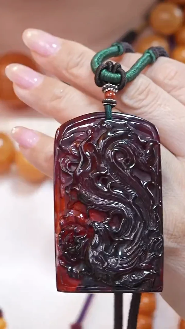 琥珀颈饰未镶嵌8401天然蜜蜡珠宝奇石云端妖孽全部保真