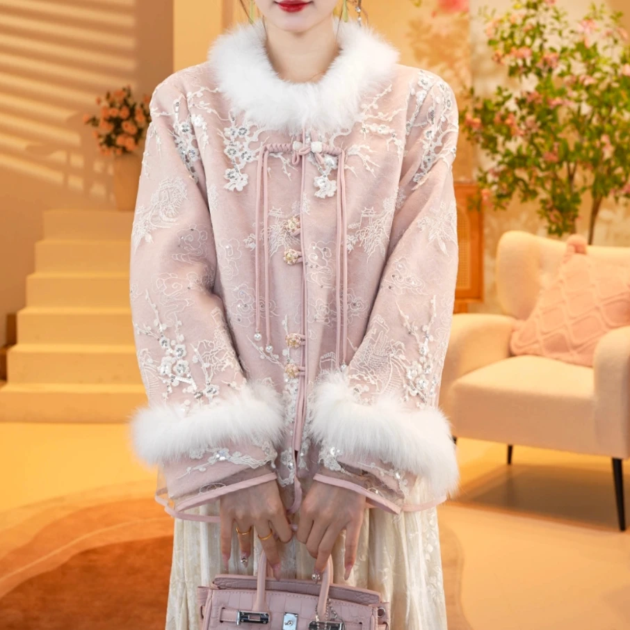 月下梅香/新中式女装精美刺绣外套2025d31112越越-大女王仓