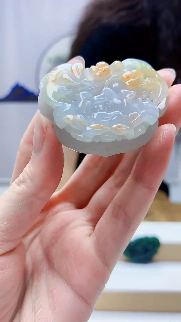 未镶嵌定制翡翠4829zm-毛货挂件59