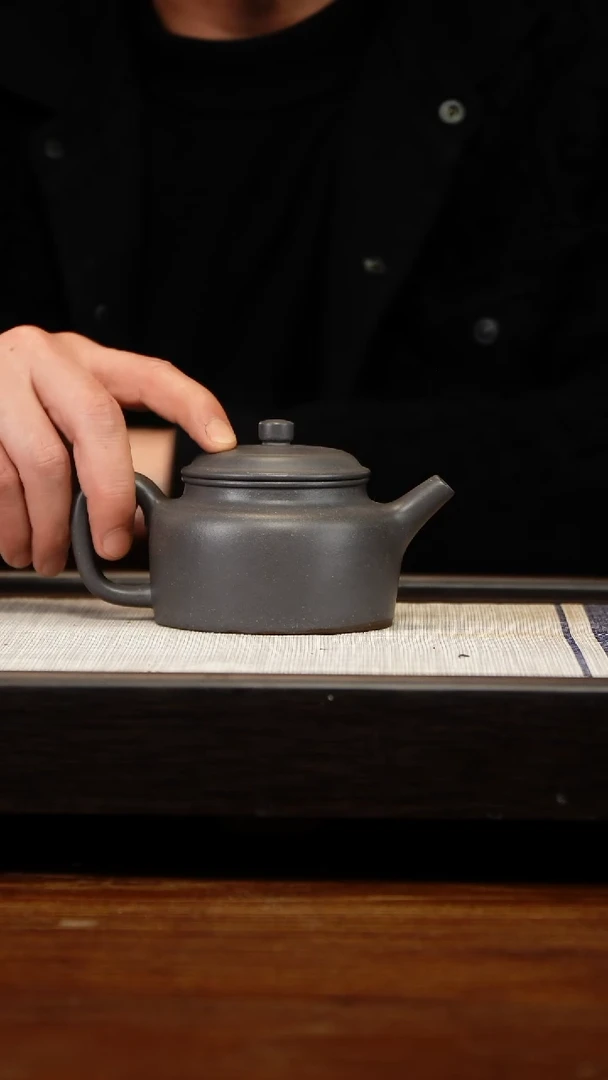 茶壶紫砂天青全手德中