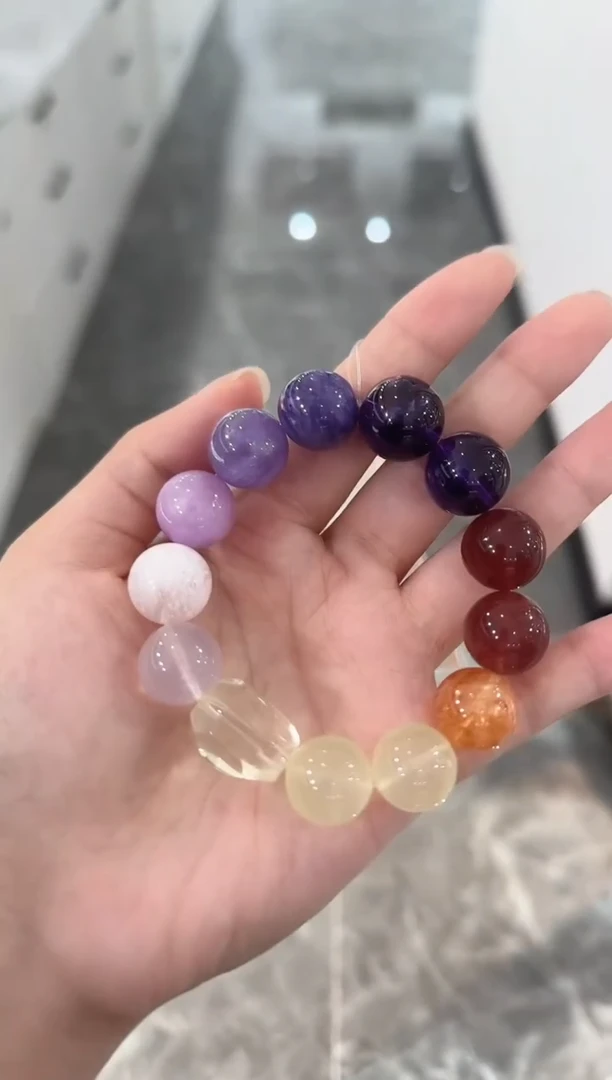 水晶手串未镶嵌手串
