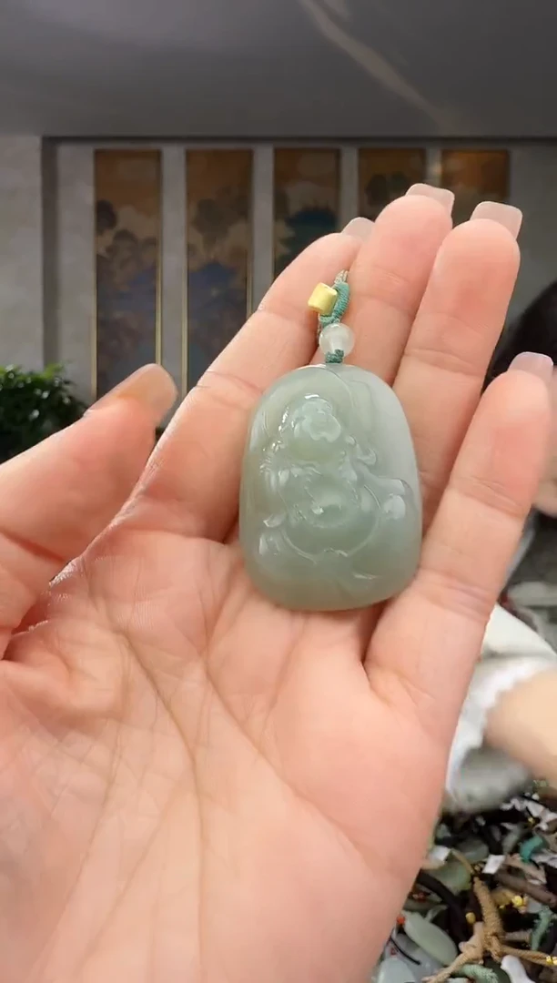 颈饰未镶嵌和田玉拍一发一多样性发货