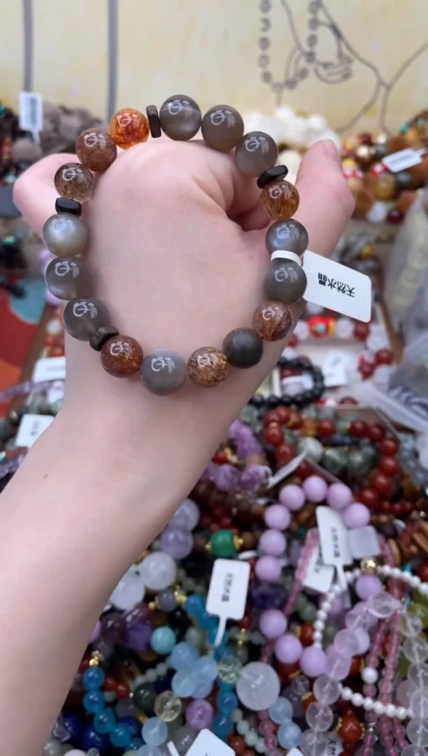 未镶嵌手链月光石160