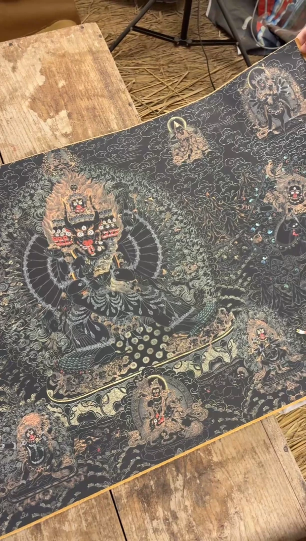 装裱画澄空梵像高端精选链接w94