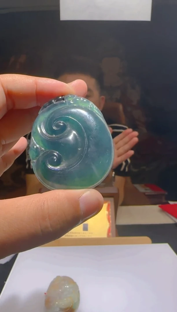 定制翡翠未镶嵌L-@@QJBD601022