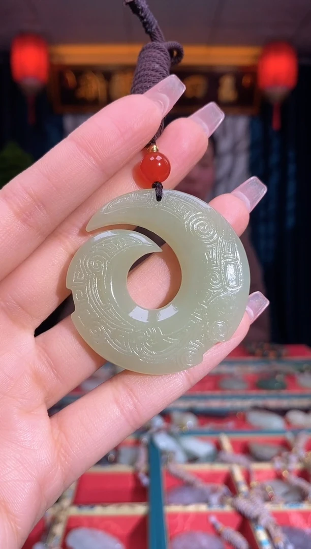 【闪购商品】和田玉颈饰未镶嵌时来运转