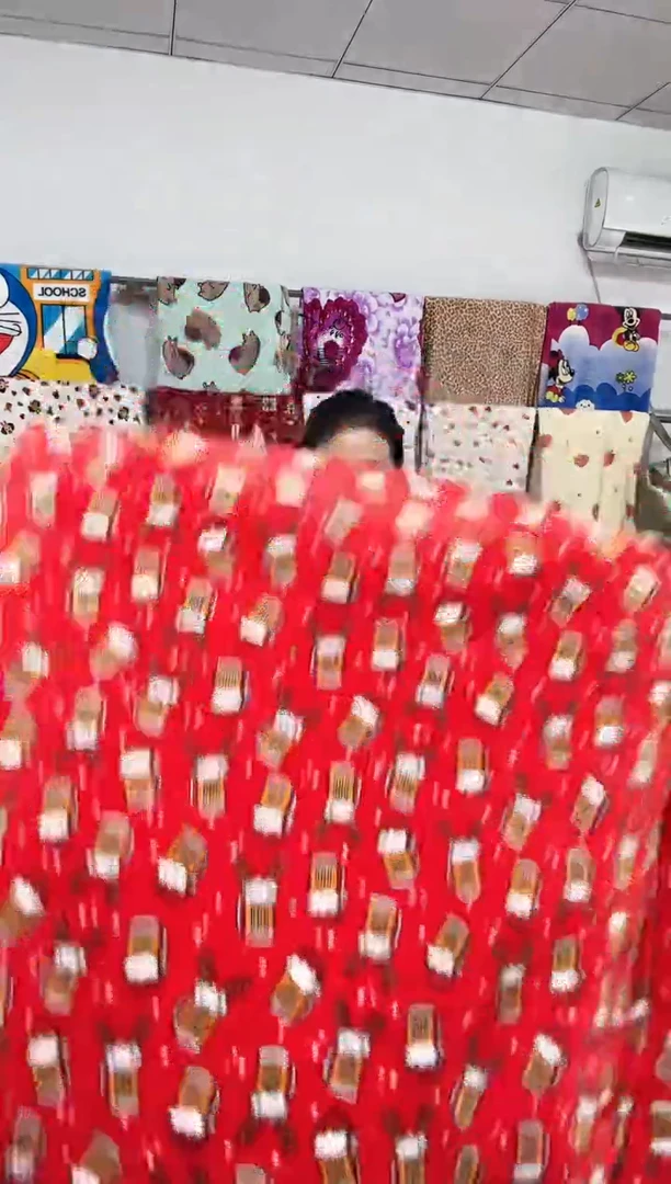 法兰绒1.8x2尺寸双面绒成品毯